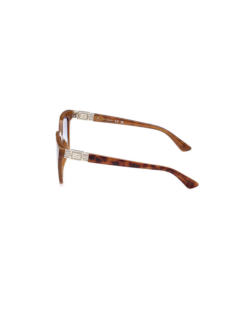 GUESS Cat Eye Shape Sunglasses For Women GU787053W55 - Image 2